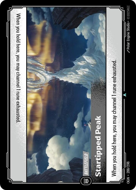 Star Tipped Riftbound Startipped Peak (288)| Riftbound Card – Bulwark Games | Hobby & Gaming ...