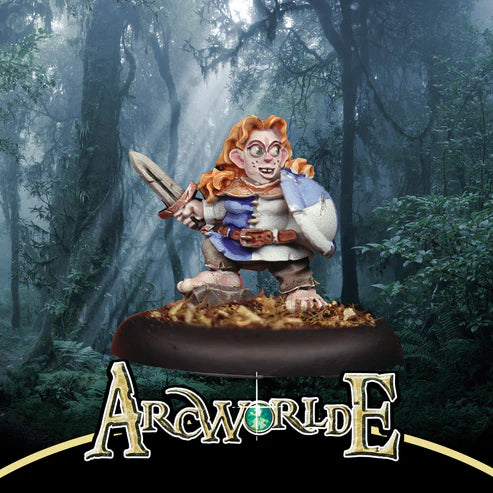 ArcWorlde: Agnes Cobb - Halfling Militia (Metal)