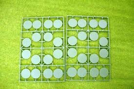 Renedra Plastic Accessories: 30mm Round Bases