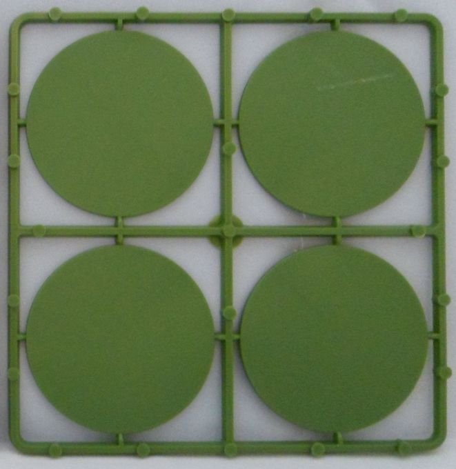 Renedra Plastic Accessories: 60mm Round Bases
