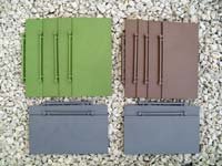 Renedra Plastic Accessories: 50mm x 100mm Plastic Bases