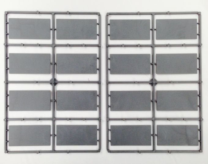 Renedra Plastic Accessories: 60mm x 30mm Plastic Bases