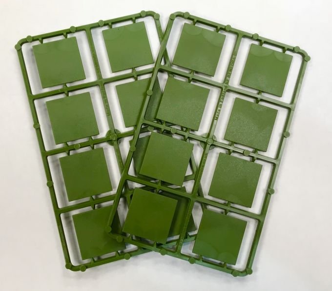 Renedra Plastic Accessories: 30mm x 30mm Bases