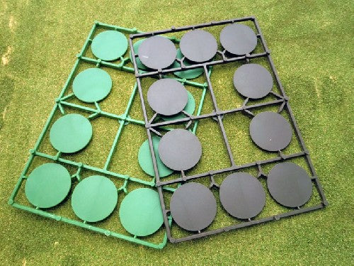 Renedra Plastic Accessories: 40mm Round Bases