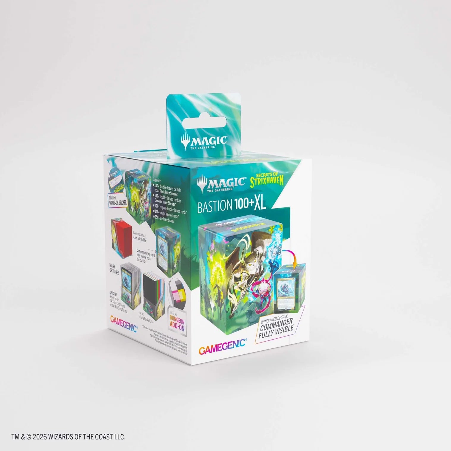Bastion 100+ XL Deck Box: Secrets of Strixhaven - Strixhaven Students