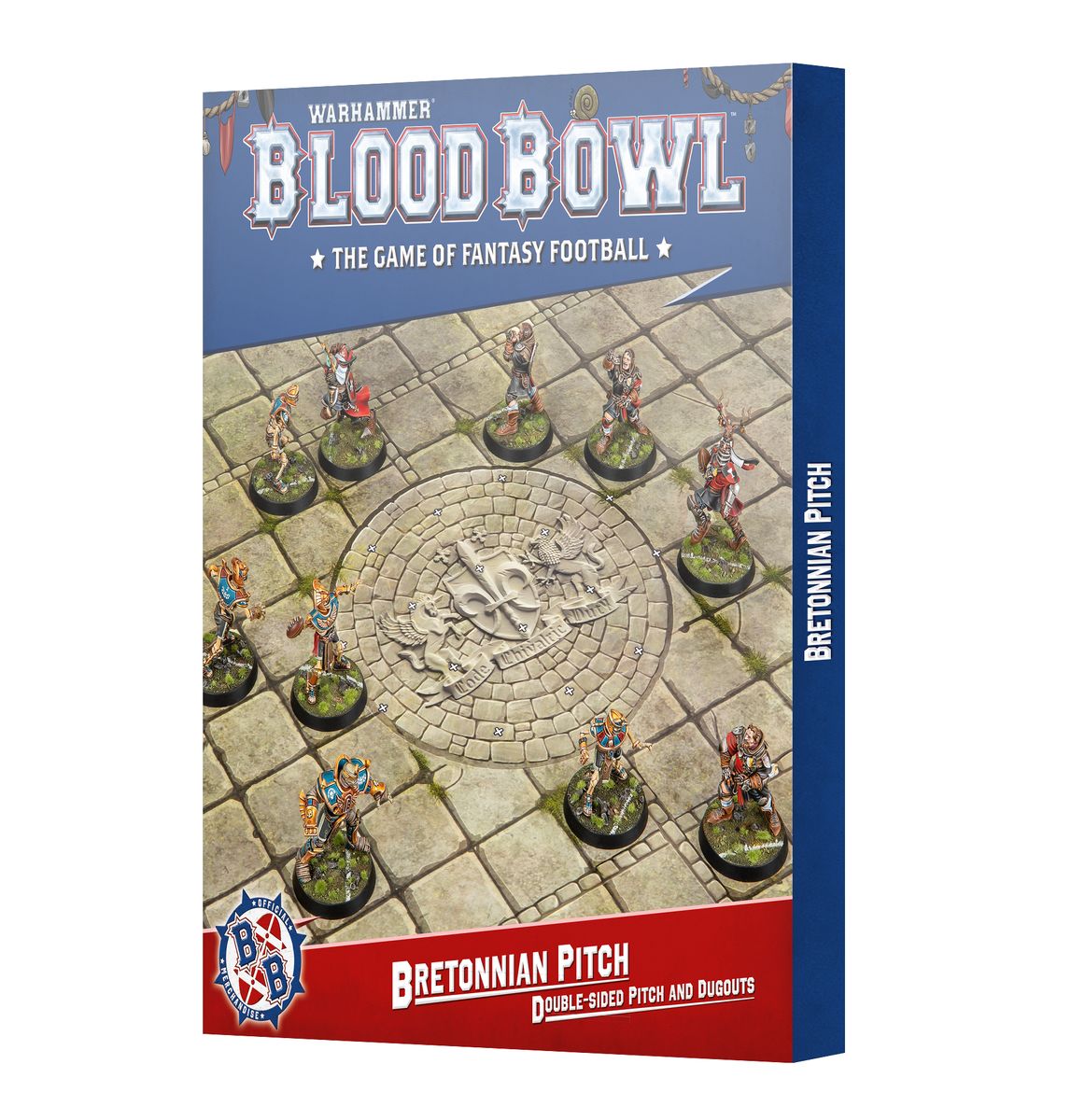 Blood Bowl: Bretonnian Pitch & Dugouts