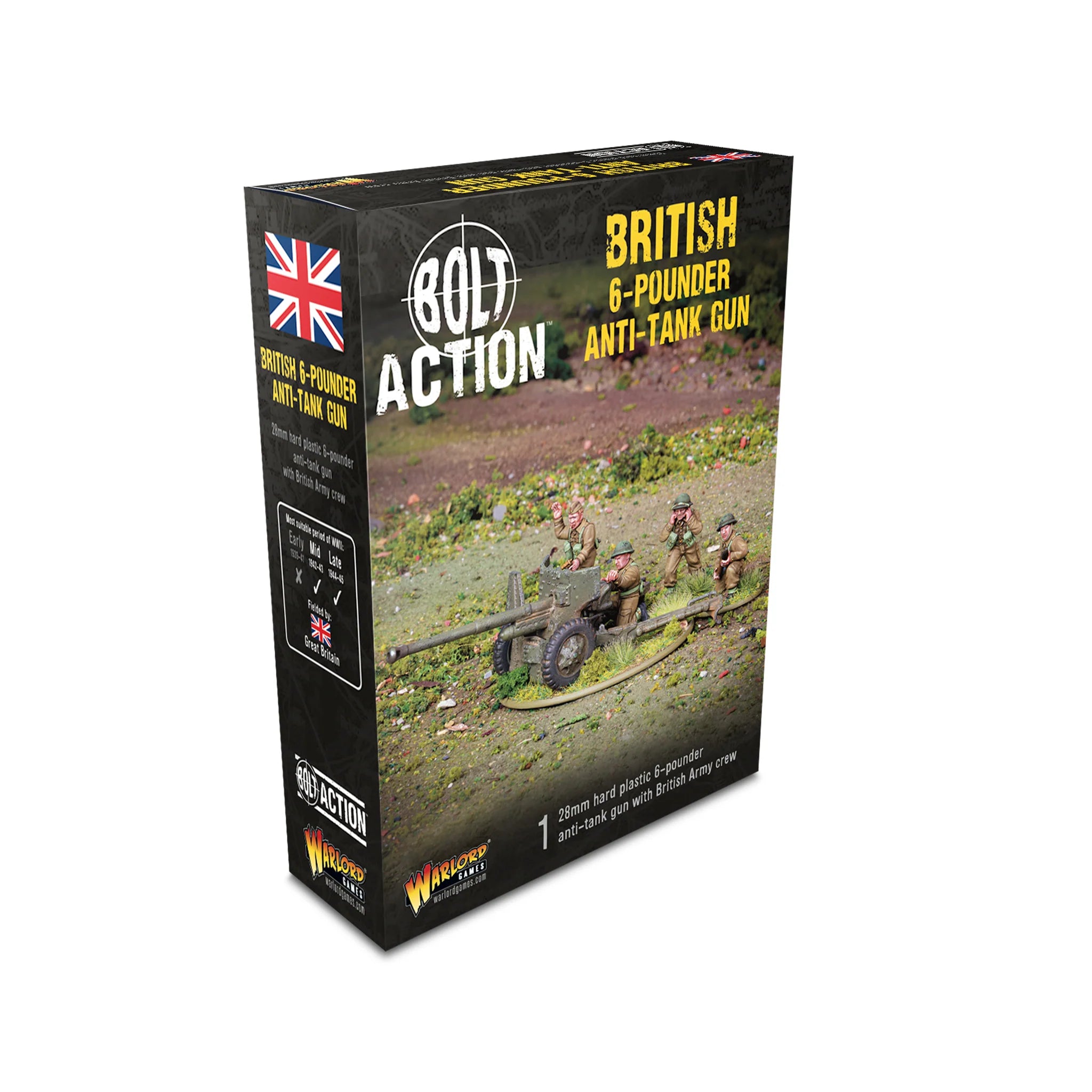 British Army: 6-Pounder Anti-Tank Gun
