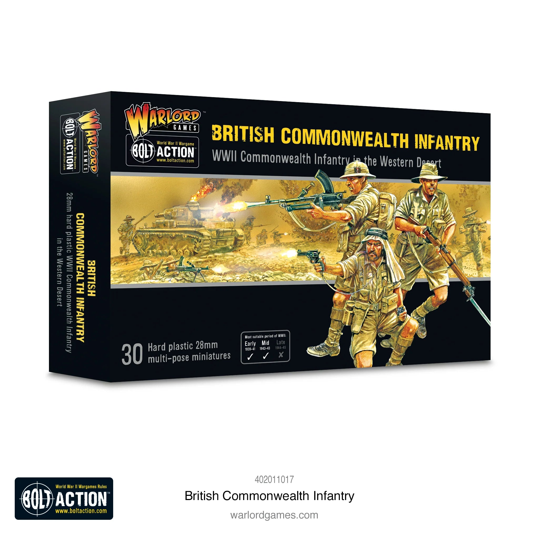 British Army: Commonwealth Infantry