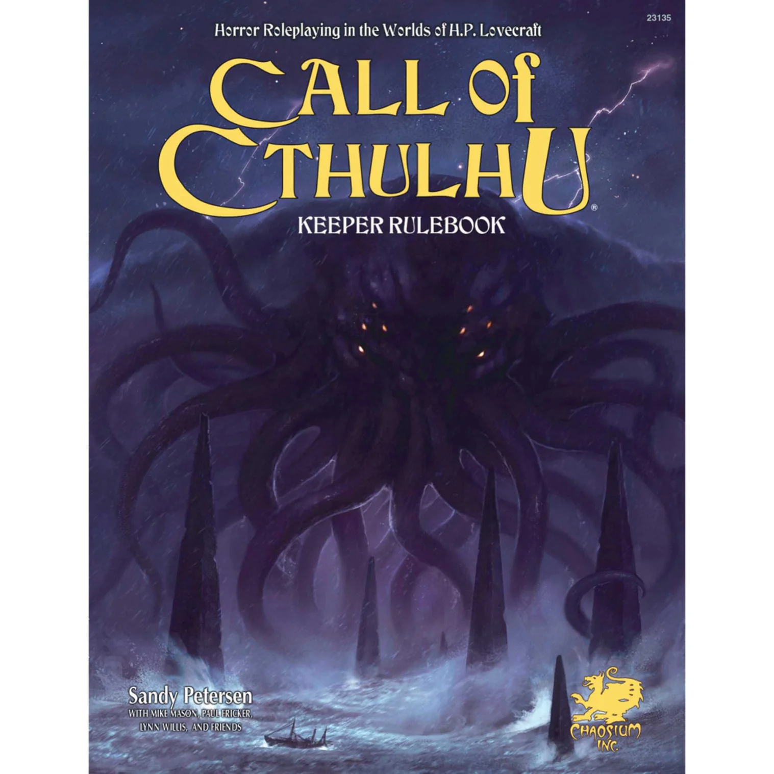 Call of Cthulhu RPG: 7th Ed Keepers Rulebook