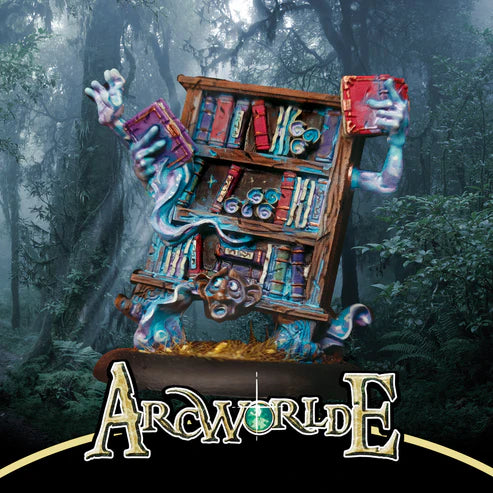 Wizards: Charmed Bookcase (Metal)