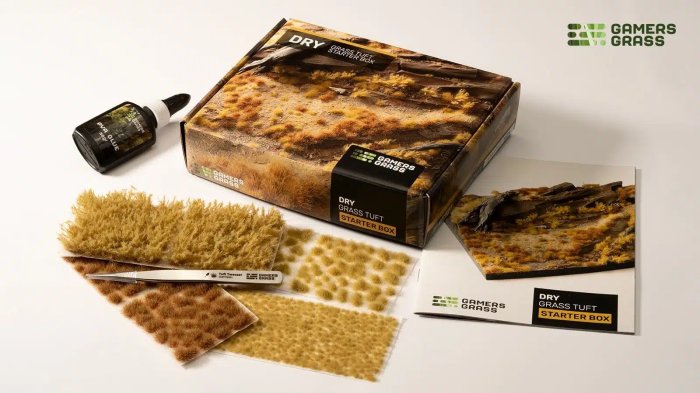 Starter Box: Dry Grass Tufts