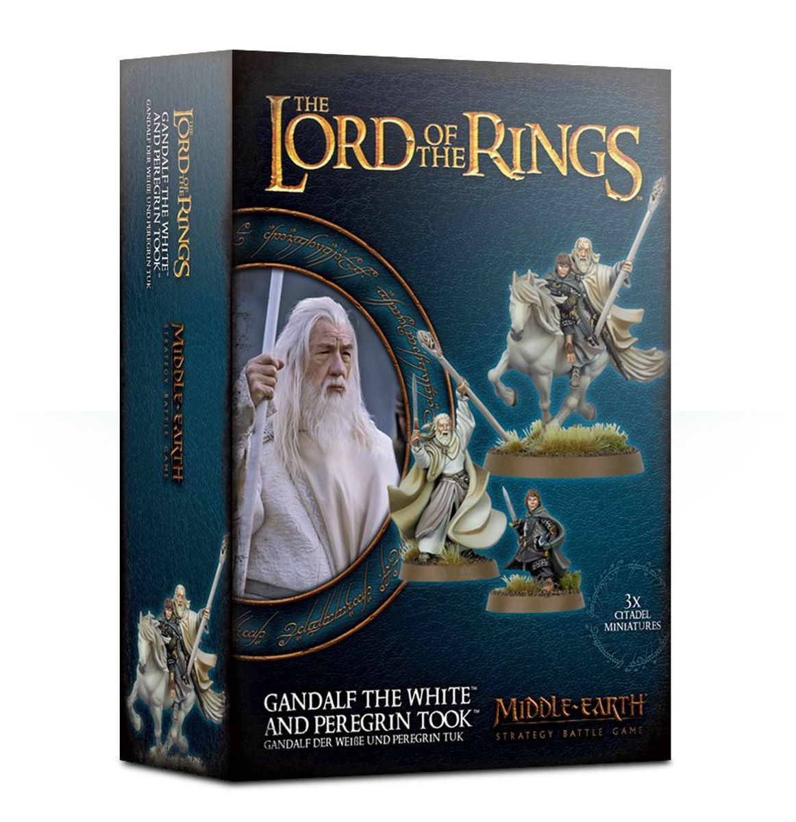MESBG: Gandalf the White & Peregrin Took