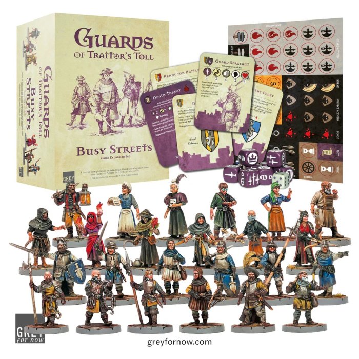 Guards of Traitors Toll: Busy Streets Game Expansion Set
