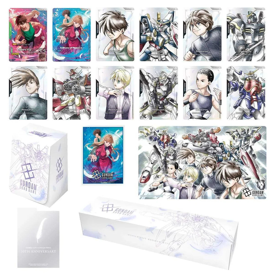 PB01: Gundam TCG Premium Accessory Set Gundam Wing