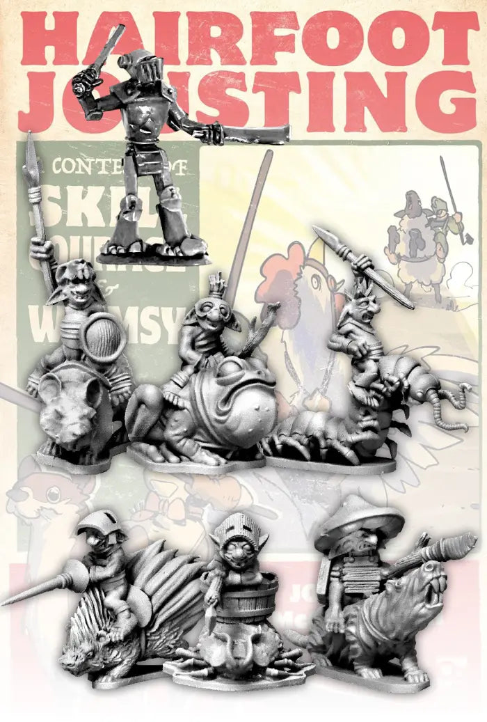 Hairfoot Jousting: The Wartnose Jousters