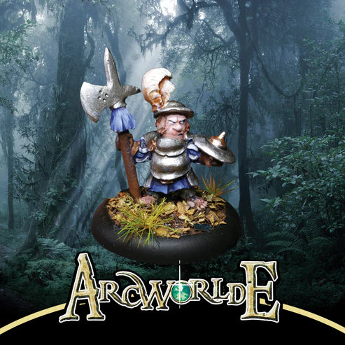 ArcWorlde: Halfling Town Guard (Metal)