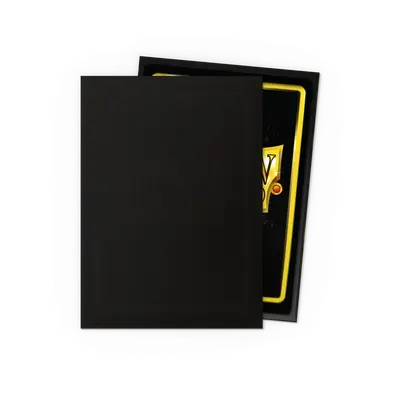 Card Sleeves: Dual Matte Standard 100 Jet