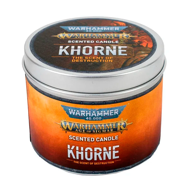 40K Merch: Khorne Candle
