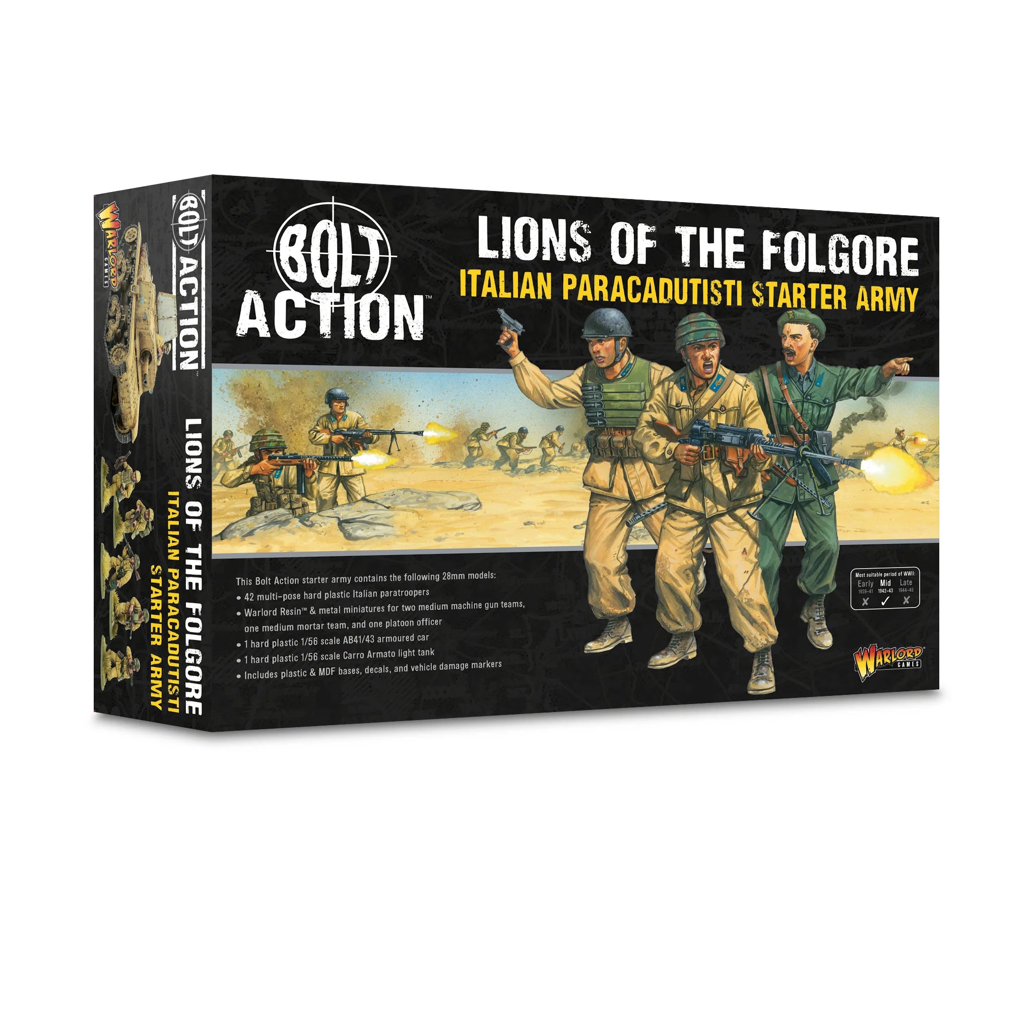 Soviet Army: Lions of the Folgore - Italian Paracadutisti Starter Army