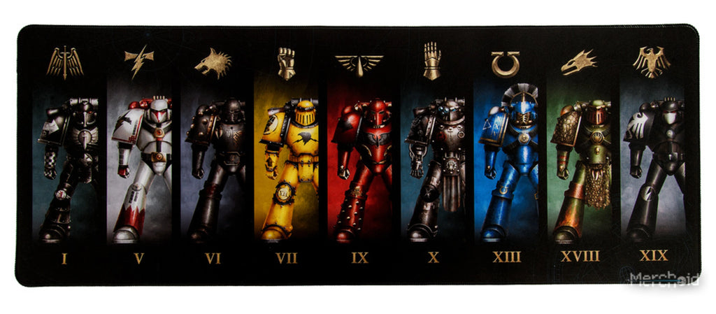 40K Merch: The Horus Heresy Loyalist Legion Desk Mat