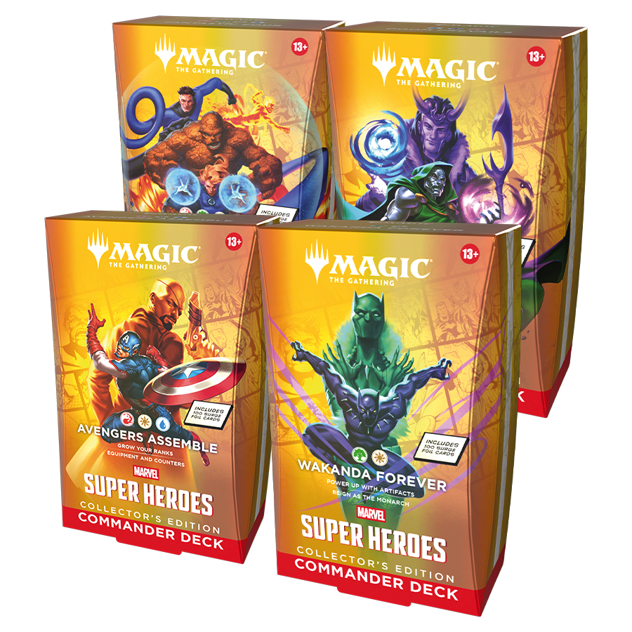Marvel Super Heroes: Collector Commander Deck