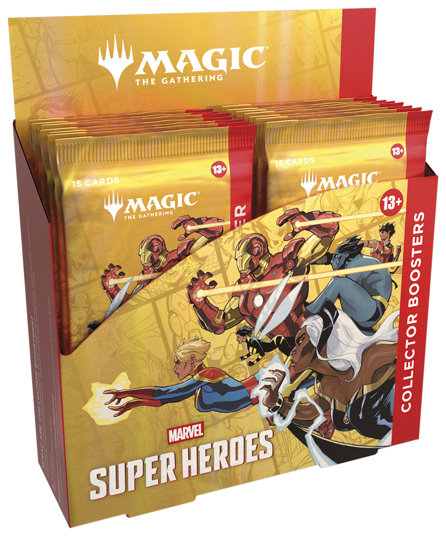 Marvel Super Heroes: Collector Booster Box (12 Packs)