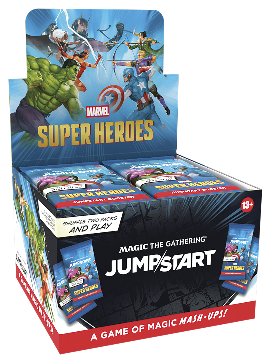 Marvel Super Heroes: Jumpstart Booster Box (24 Packs)