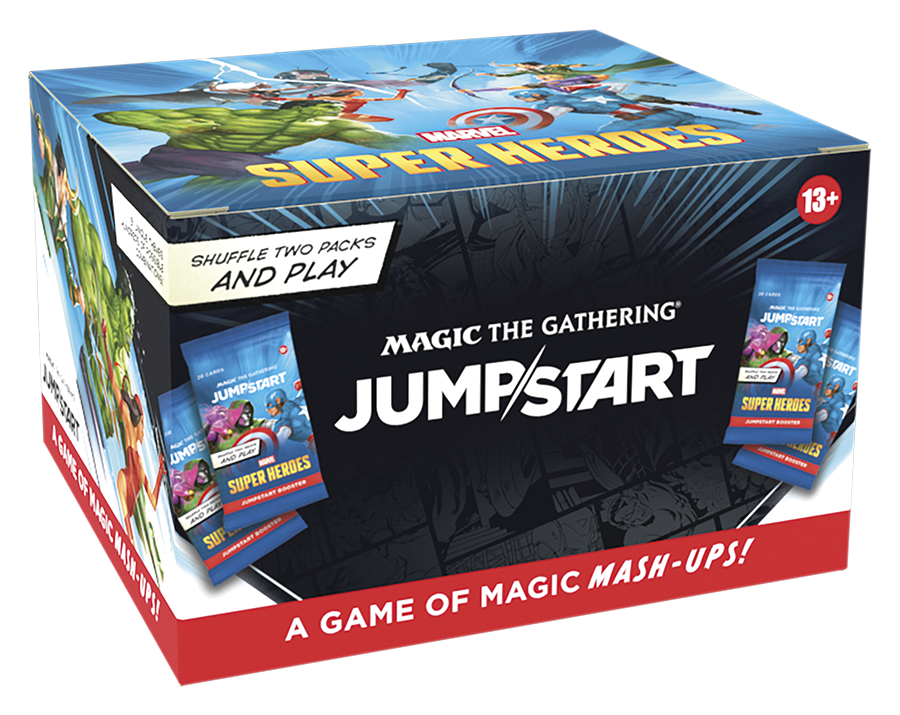 Marvel Super Heroes: Jumpstart Booster Box (24 Packs)