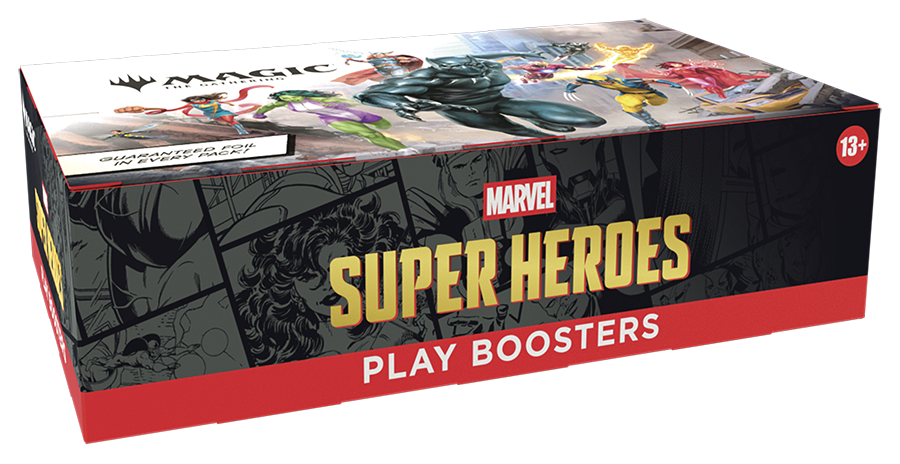 Marvel Super Heroes: Play Booster Box (30 Packs)