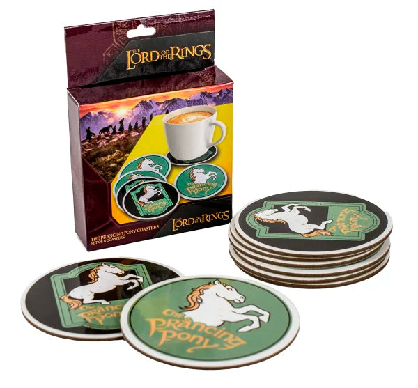 LoTR Merch: Prancing Pony Coasters
