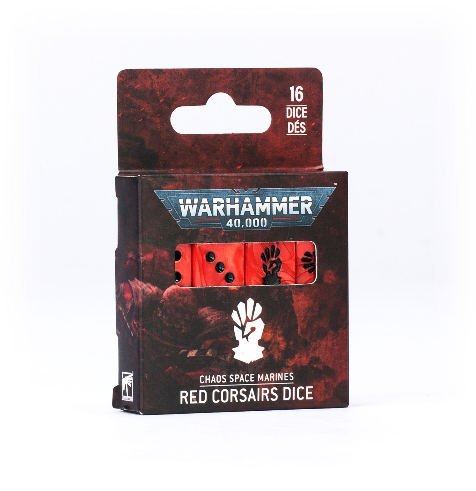 Chaos Space Marines: Dice - Red Corsairs