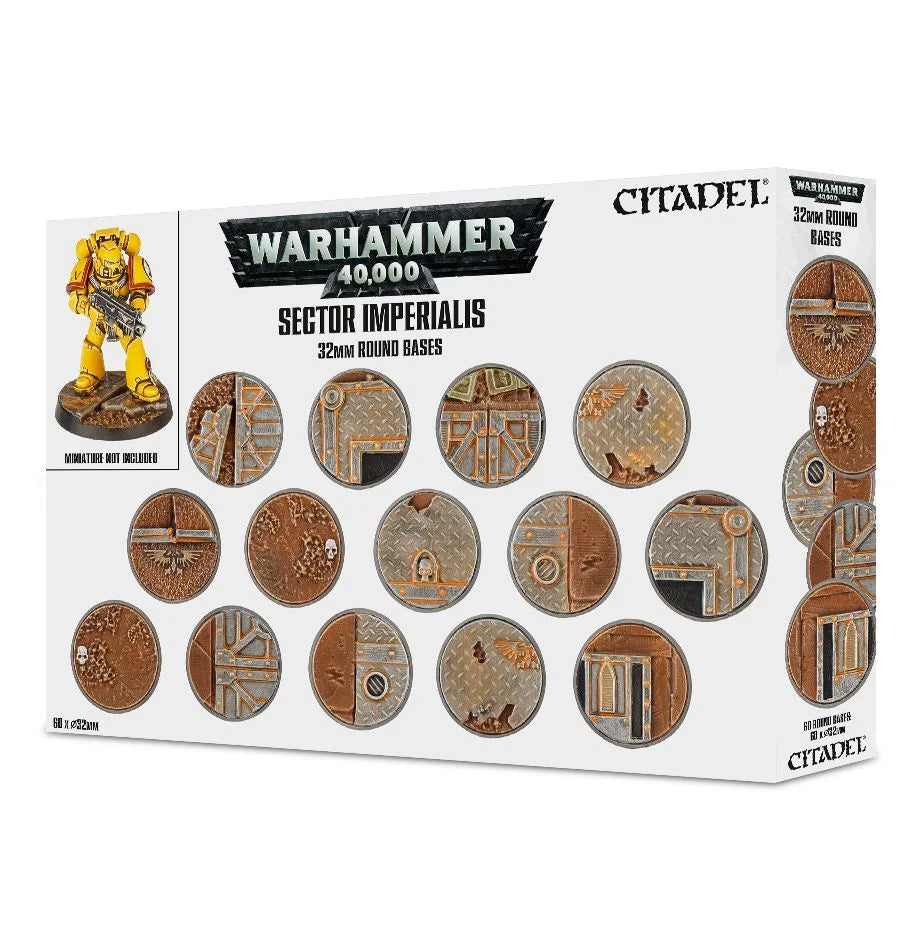 40K: Sector Imperialis 32mm Bases