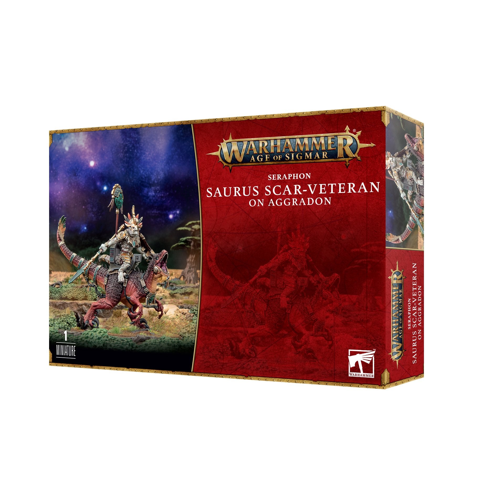 Seraphon: Scar-Veteran on Aggradon