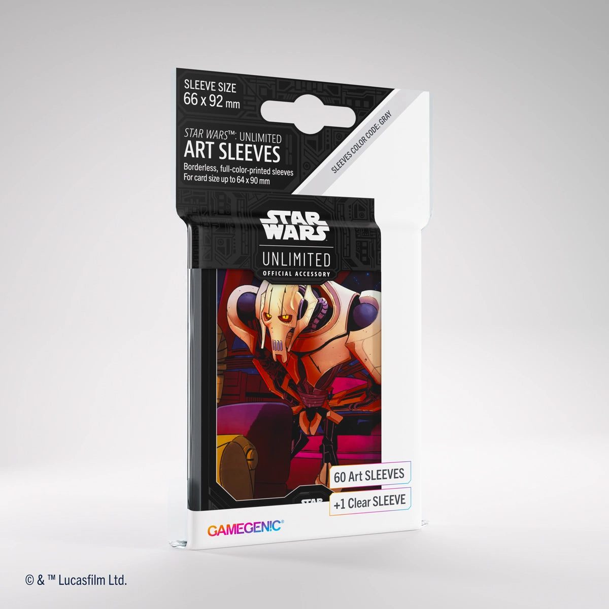 Card Sleeves: SWU General Grievous