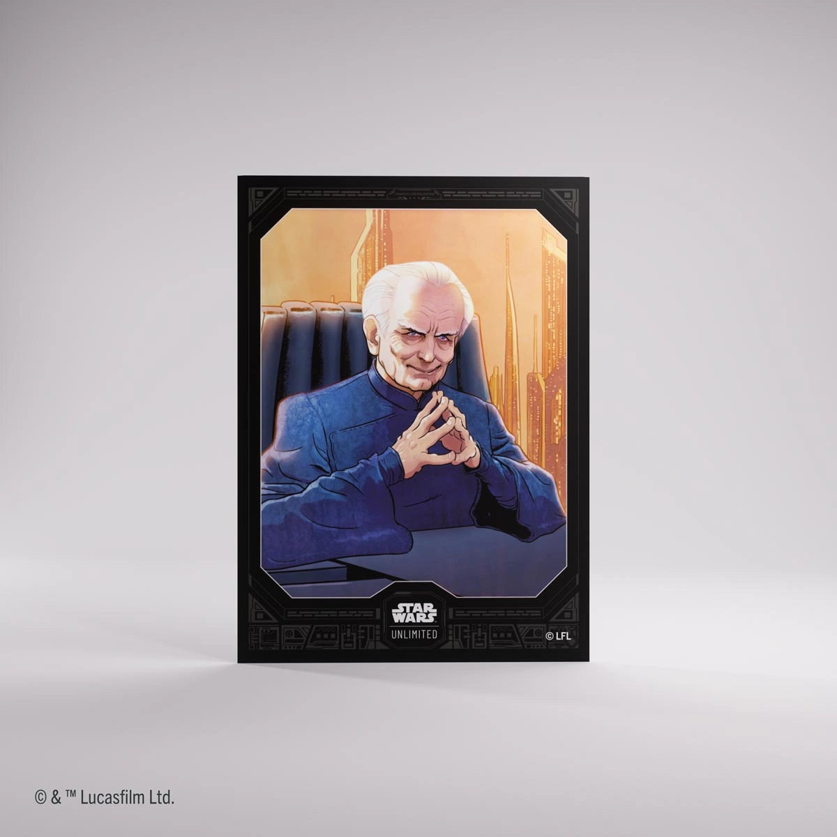 Card Sleeves: SWU Chancellor Palpatine