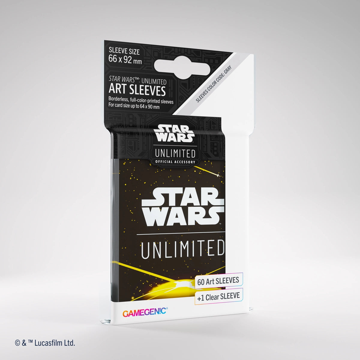 Card Sleeves: SWU Space Yellow