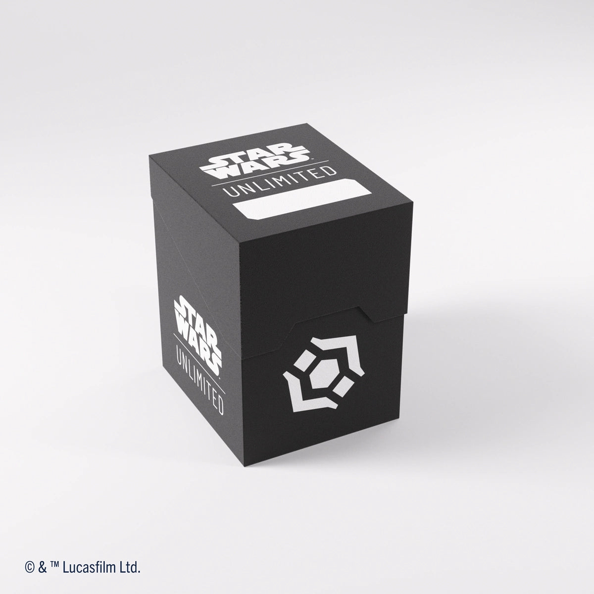 Deck Box: SWU Black White Soft Crate