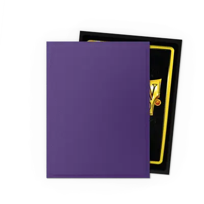 Card Sleeves: Dual Matte Standard 100 Soul Purple