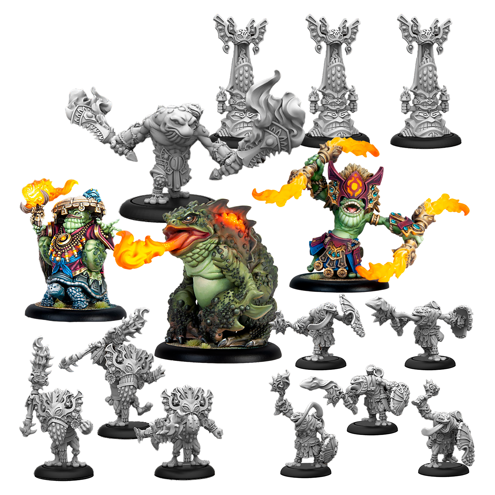 Southern Kriels: Fire Tongue Warriors Command Cadre