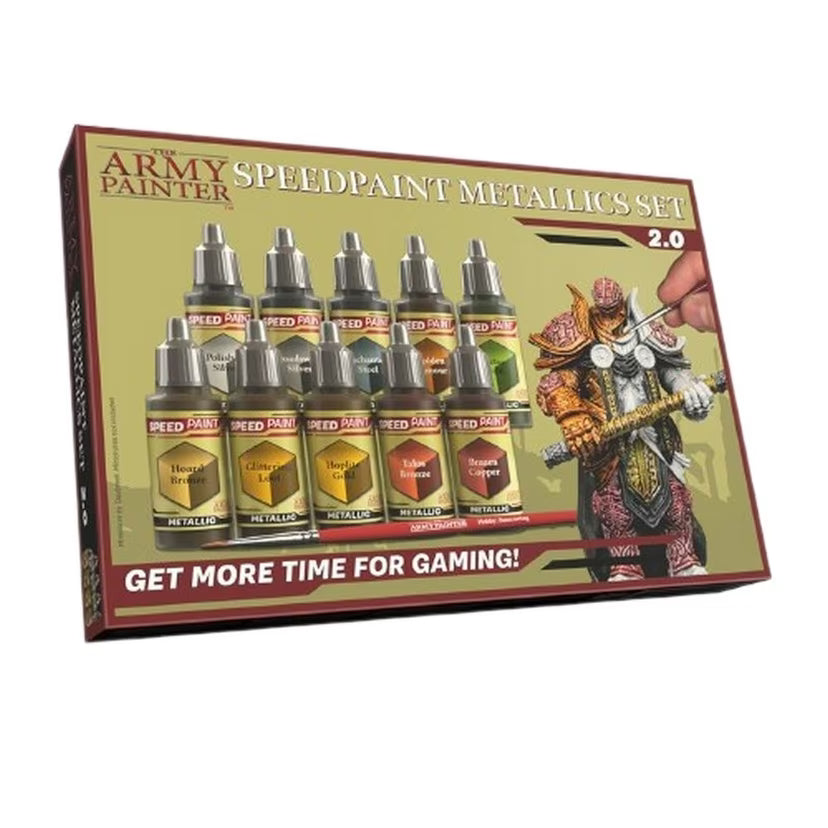 Army Painter: Speedpaint 2.0 Metallics Set