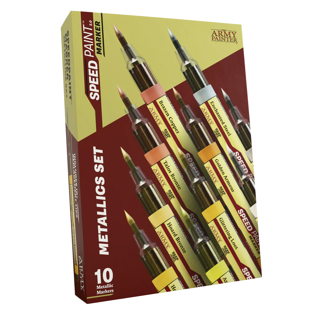 Army Painter: Speedpaint Marker Metallics Set