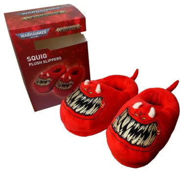 40K Merch: Squig Slippers