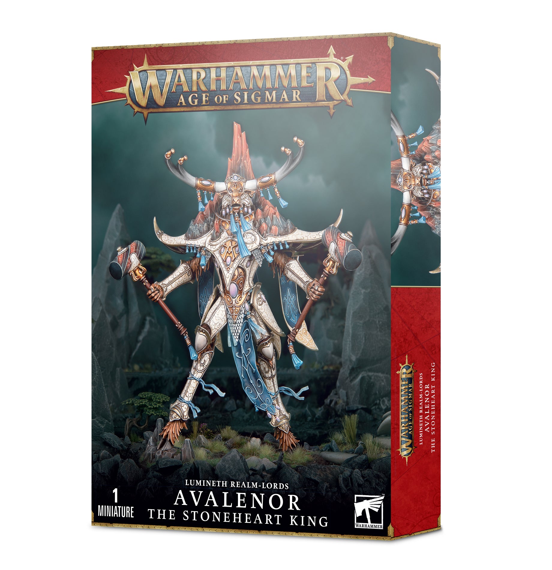 Lumineth Realmlords: Avalenor the Stoneheart King