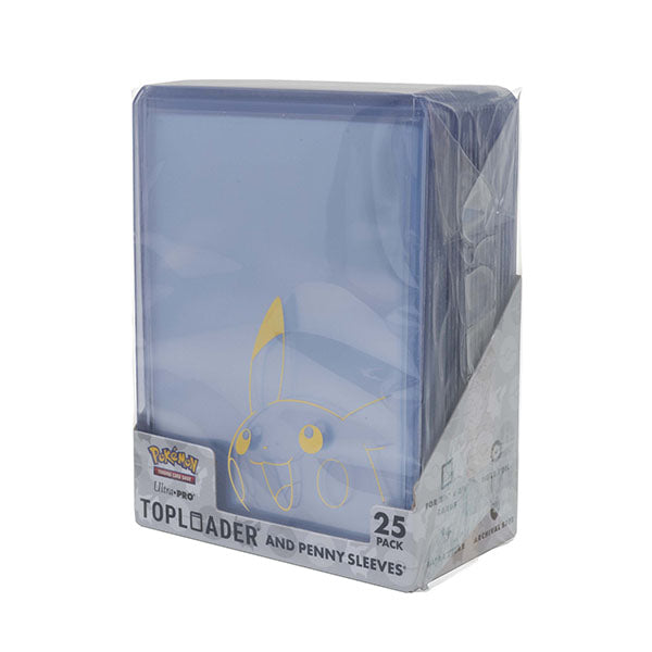 Pokemon: Toploader & Penny Sleeves Combo Pack (25)