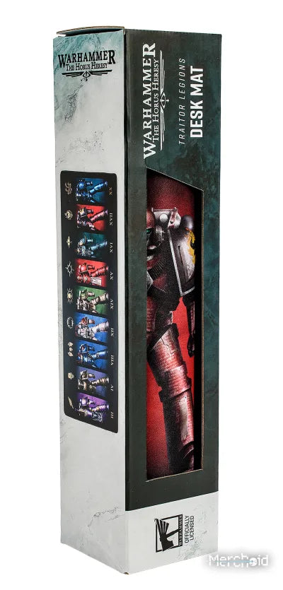 40K Merch: The Horus Heresy Traitor Legion Desk Mat