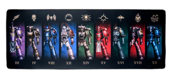 40K Merch: The Horus Heresy Traitor Legion Desk Mat