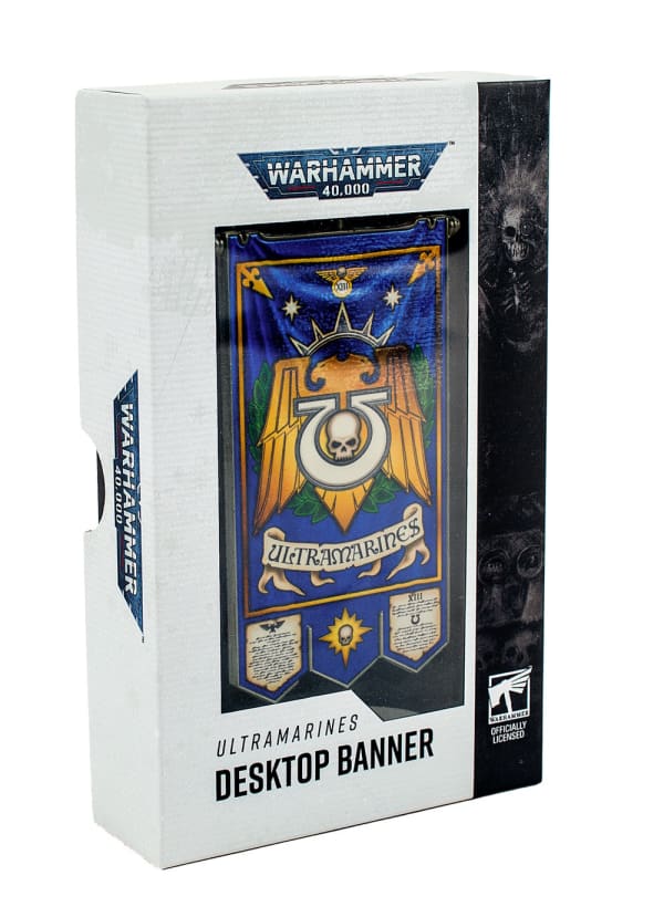 40K Merch: Ultramarines Desk Banner