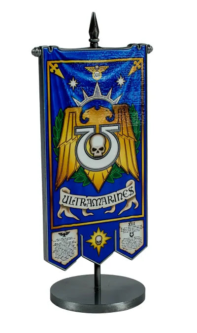 40K Merch: Ultramarines Desk Banner
