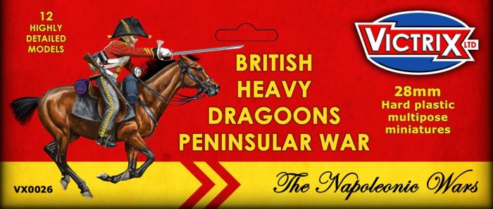 Victrix: British Heavy Dragoons Peninsular War