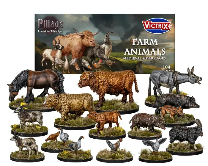 Victrix: Medieval Farm Animals